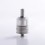 SXK Monarchy J3S Style MTL RTA Rebuildable Tank Atomizer - Silver, 316 Stainless Steel + PCTG, 2.5ml, 22mm Diameter