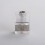 SXK Link'D NFG Style RBTA Bridge Tank for SXK BB / Billet Box - Silver, 316SS + PC, 3.5ml, 1.2 / 2.0 / 2.5 / 3.0 / 3.5mm