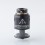 Authentic ThunderHead Creations THC & Tony s Artemis II RDTA Rebuildable Dripping Tank Atomizer Silver Black