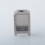 415BT V2 Style Boro Tank for SXK BB / Billet AIO Box Mod Kit - Silver, Titanium Alloy