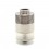 Paravozz Cyclone Cool XL Style RDTA Rebuildable Dripping Tank Atomizer - Silver, Titanium Alloy, 22mm Diameter