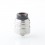 Authentic ThunderHead Creations X Mike s THC Blaze SOLO RDA Atomizer Silver