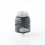 Authentic ThunderHead Creations X Mike s THC Blaze SOLO RDA Atomizer Silver Black