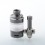 Authentic Dovpo X Across Hazard RTA Atomizer - Gun Metal, 4ml, 24mm Diameter