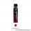 Authentic SMOK RPM C Pod System Kit 1650mAh 4ml Transparent Red