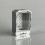 Monarchy King'bo V2 Style Boro Tank for SXK BB / Billet AIO Box Mod Kit Silver