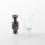 Mission KB2 Style RBA Tank Full Kit for DotAIO V1 / V2 3.8ml Black