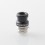 Mission XV DotMission Style Threaded Drip Tip for dotMod dotAIO V1 / V2 Pod Black