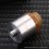 Authentic 5GVape Washington RDA Atomizer w/ BF Pin Silver