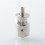 Picatiny Style MTL RTA Rebuildable Tank Atomizer Silver 316SS