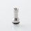 Mission XV Style RDL 510 Drip Tip for RDA / RTA / RDTA Atomizer Silver