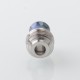 Rekavape Hybrid BBAIO Drip Tip for BB / Billet / Boro AIO Box Mod - Blue, Stainless Steel + Resin