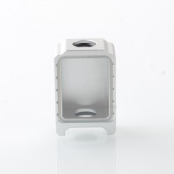 Replacement Boro Tank for SXK BB / Billet AIO Box Mod Kit - Silver, Aluminum Alloy