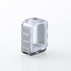 S-ProRo Style Boro Tank for SXK BB / Billet AIO Box Mod Kit - Diamond + Frost, Aluminum + Acrylic