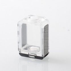 S-ProRo Style Boro Tank for SXK BB / Billet AIO Box Mod Kit - Nested + Clear, Aluminum + Acrylic