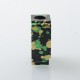 Standard Camo Boro Tank for SXK BB / Billet AIO Box Mod Kit - Black Green, Aluminum