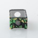 Standard Camo Boro Tank for SXK BB / Billet AIO Box Mod Kit - Black Green, Aluminum