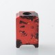 Standard Camo Boro Tank for SXK BB / Billet AIO Box Mod Kit - Red Black, Aluminum