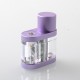 Stratum Balance Style 60W TC VW Box Mod - Translucent + Purple, PC + Aluminum Allloy, 1~60W, 1 x 18350 / 18500 / 18650