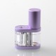 Stratum Balance Style 60W TC VW Box Mod - Translucent + Purple, PC + Aluminum Allloy, 1~60W, 1 x 18350 / 18500 / 18650