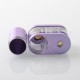 Stratum Balance Style 60W TC VW Box Mod - Translucent + Purple, PC + Aluminum Allloy, 1~60W, 1 x 18350 / 18500 / 18650