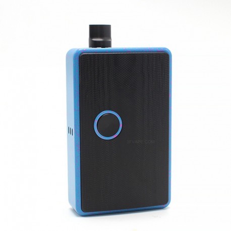 SXK BB Style 60W All-in-One VW Box Mod Vape Kit w/ USB Port - Blue Pink, 1~60W, 1 x 18650, Evolv DNA 60