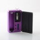 SXK BB Style 70W All-in-One VW Variable Wattage Box Mod Kit w/ USB Port - Purple, 1~70W, 1 x 18650, with 2023 Logo