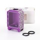 SXK Boro Tank for SXK BB / Billet AIO Box Mod Kit - Purple, Aluminum, Monarchy Pattern