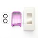 SXK Boro Tank for SXK BB / Billet AIO Box Mod Kit - Purple, Aluminum, Monarchy Pattern