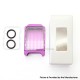 SXK Boro Tank for SXK BB / Billet AIO Box Mod Kit - Purple, Aluminum, Penny Pattern