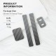 SXK Button Set for SXK SVA AIO-X Style Boro Box Mod - Black, Carbon Fiber