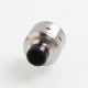 SXK Citadel Style RDA Rebuildable Dripping Atomizer w/ BF Pin - Silver, 316 Stainless Steel, 22mm Diameter