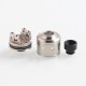 SXK Citadel Style RDA Rebuildable Dripping Atomizer w/ BF Pin - Silver, 316 Stainless Steel, 22mm Diameter