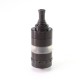 SXK KF Style RTA Rebuildable Tank Vape Atomizer - Black, 316SS + PSU, 3.0ml, 22mm, MTL Vaping