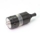 SXK KF Style RTA Rebuildable Tank Vape Atomizer - Black, 316SS + PSU, 3.0ml, 22mm, MTL Vaping