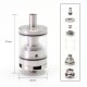 SXK Monarchy Prime Style RTA Rebuildable Tank Atomizer - Silver, 316SS + PCTG, 4.0ml, 22mm Diameter