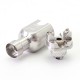 SXK NTSU Style RBA Bridge for Billet / BB / Boro Tank - Silver, Air Pins 1.0 / 1.2 / 1.5 / 2.0 / 2.5 / 3.0 / 3.5 / 4.0mm