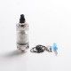 SXK Penodat V2 Style MTL RTA Rebuildable Tank Vape atomizer - Silver, 316S + PC, 2.5ml, 22mm Diameter