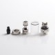 SXK Penodat V2 Style MTL RTA Rebuildable Tank Vape atomizer - Silver, 316S + PC, 2.5ml, 22mm Diameter