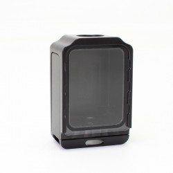 SXK S-ProRo Style Boro Tank for SXK BB / Billet AIO Box Mod Kit - Black, Aluminum + POM