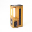 SXK SVA AIO-X Style DNA 60W Boro Mod - Brown, VW 1~60W, 1 x 18650, Evolv DNA60 Chipset, Compatible with Billet RBA / Boro Tank