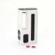 SXK SVA AIO-X Style DNA 60W Boro Mod - White, VW 1~60W, 1 x 18650, Evolv DNA60 Chipset, Compatible with Billet RBA / Boro Tank