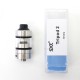 SXK Tripod 2 Style RTA Rebuildable Tank Atomizer - Silver, 2.0ml, 22mm, Air Pins: 0.8, 1.0, 1.2, 1.5, 1.8, 2, 2.5, 3, 3.5, 4mm