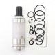 SXK Ubertoot Style RTA Rebuildable Tank Atomizer - Silver, 316SS, 5ml, 22mm Diameter