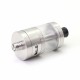 SXK VWM Innova Style RTA Rebuildable Tank Atomizer - Silver, 5ml, 22mm Diameter