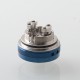 TF Taifun GTR Style MTL RTA Rebuildable Tank Atomizer - Blue, 316 Stainless Steel + PSU, 4.0ml, 23mm Diameter