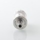 TF Taifun GTR Style MTL RTA Rebuildable Tank Atomizer - Silver, 316 Stainless Steel, 4.0ml, 23mm Diameter