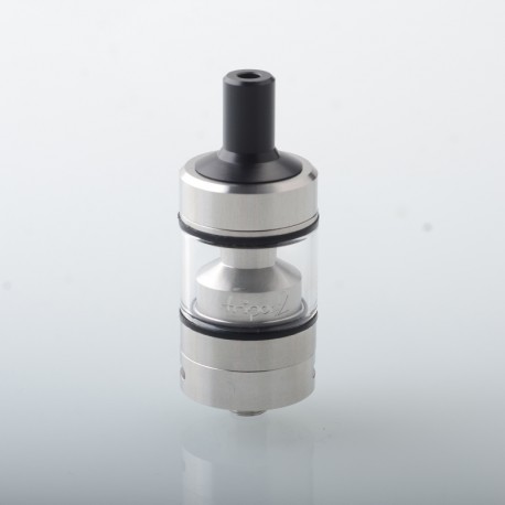 Tripod 2 Style RTA Rebuildable Tank Atomizer - Silver, 2.0ml, 22mm, Air Pins 0.8, 1.0, 1.2, 1.5, 1.8, 2, 2.5, 3, 3.5, 4mm