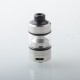 Tripod 2 Style RTA Rebuildable Tank Atomizer - Silver, 2.0ml, 22mm, Air Pins 0.8, 1.0, 1.2, 1.5, 1.8, 2, 2.5, 3, 3.5, 4mm