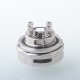 Typhoon Taifun GTV GT V Style RTA Rebuildable Tank Vape Atomizer - Silver, 6ml, 25mm Diameter